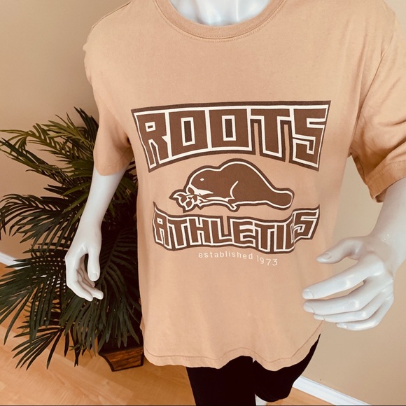 Vintage Roots Athletics Tan Coloured Top - Picture 2 of 8